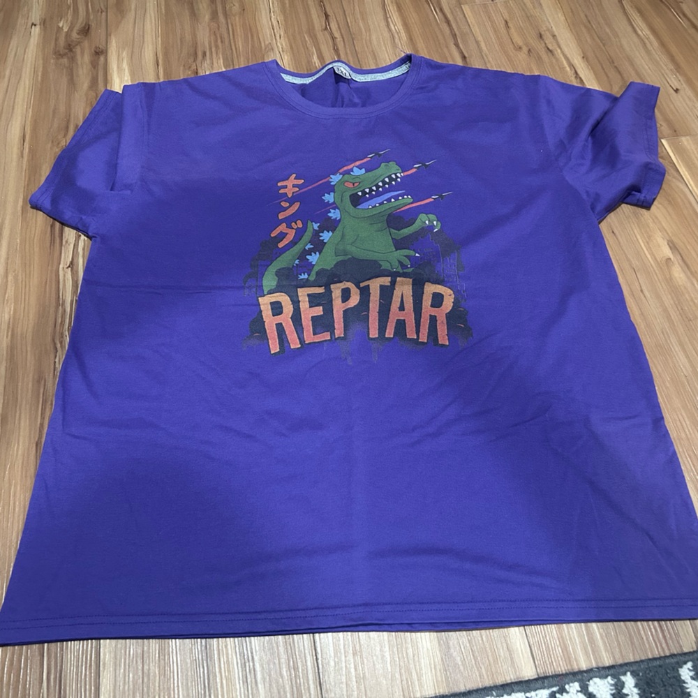 Rugrats Reptar Monster Graphic T-Shirt Size 3XL